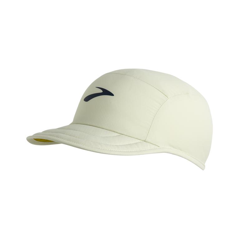 Brooks Lightweight Packable - Mens Running Hat - Honeydew/Golden Hour/White (71892IOTE)